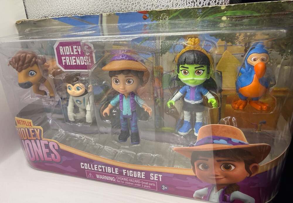 Just Play Netflix Ridley Jones & Friends Collectible 5-Figure Set